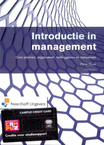 Introductie in management, Peter Thuis - Paperback - 9789001816278