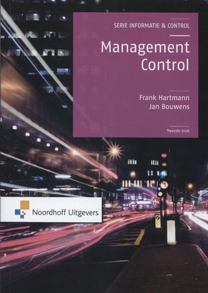 Management control, Frank Hartmann - Paperback - 9789001817824