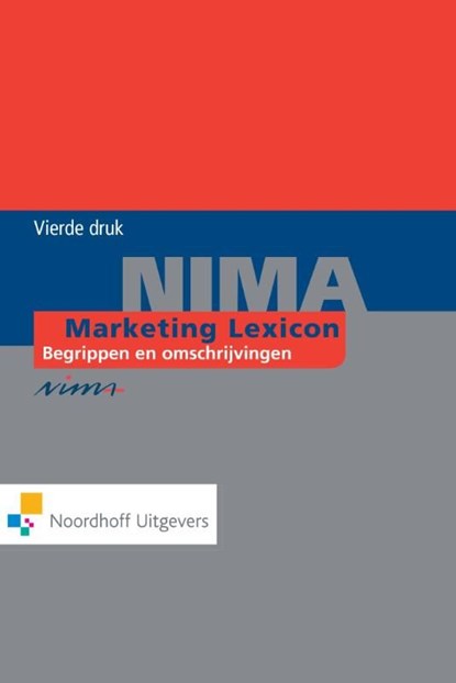 NIMA marketing lexicon, Erik Waarts ; Ed Peelen ; Eric Koster - Ebook - 9789001843731