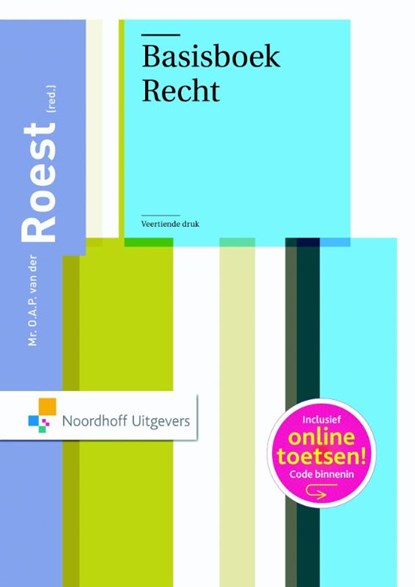 Basisboek Recht, O.A.P. van der Roest - Paperback - 9789001845070