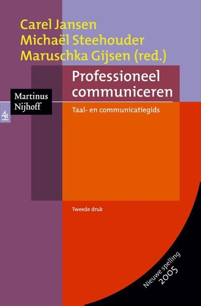 Professioneel communiceren, Carel Jansen ; Michaël Steehouder - Ebook Adobe PDF - 9789001848408