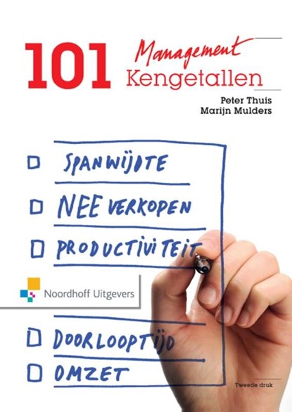 101 managementkengetallen, Peter Thuis ; Marijn Mulders - Ebook - 9789001849733