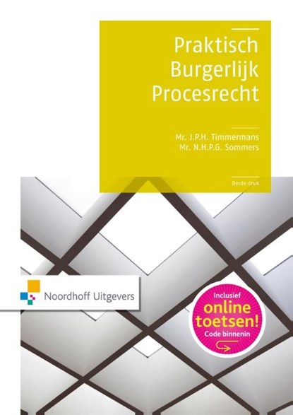 Praktisch burgerlijk procesrecht, Joep Timmermans ; Nicolle Sommers - Ebook Adobe PDF - 9789001856984