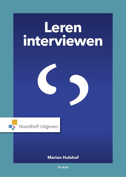 Leren interviewen, Marian Hulshof - Ebook - 9789001862572