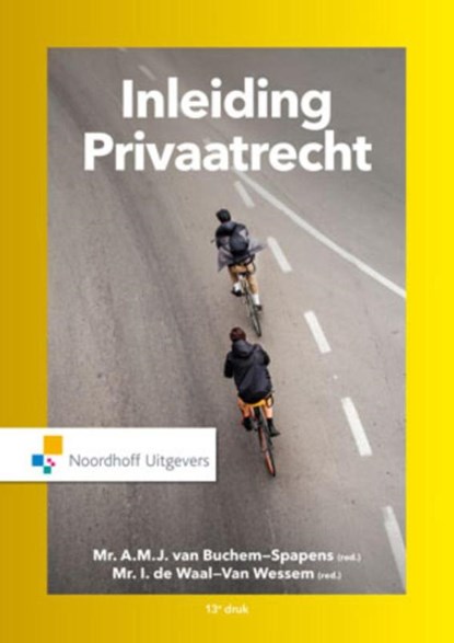 Inleiding privaatrecht, A.M.J. van Buchem-Spapens ; I. de Waal-van Wessem - Paperback - 9789001863067