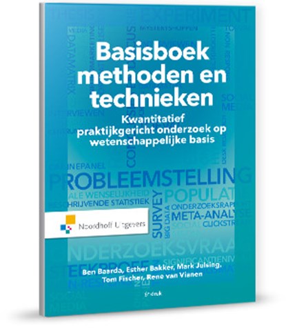 Basisboek methoden en technieken, Ben Baarda ; Esther Bakker ; Tom Fischer ; Mark Julsing - Gebonden - 9789001877095