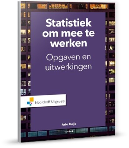 Statistiek om mee te werken, A. Buijs - Gebonden - 9789001878092
