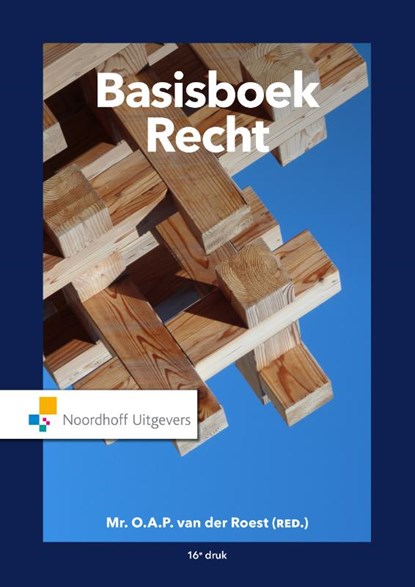 Basisboek Recht, O.A.P. van der Roest - Paperback - 9789001899684