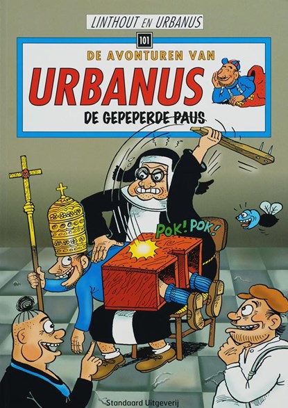 De gepeperde paus, Urbanus - Paperback - 9789002213359