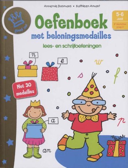 Beloningsmedailles / lees- en schrijfoefeningen, BOSMANS, A. & AMANT, K. - Paperback - 9789002234644