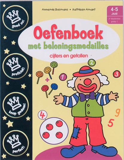 Oefenboek met beloningsmedailles, BOSMANS, Annemie - Paperback - 9789002241062