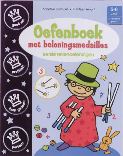 Oefenboek met beloningsmedailles, BOSMANS, Annemie - Paperback - 9789002241086
