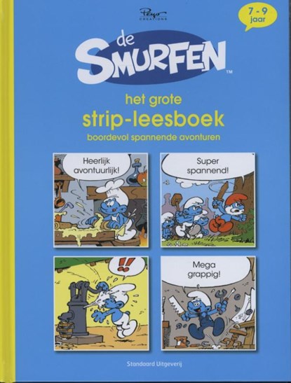 De Smurfen Het grote strip-leesboek, Peyo - Gebonden - 9789002244001