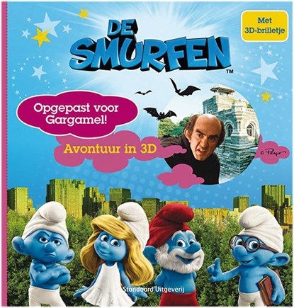 Smurfen Opgepast voor Gargamel ! + 3D-brilletje, Peyo - Paperback - 9789002244339