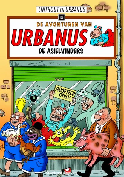 De asielvinders, Willy Linthout ; Urbanus - Paperback - 9789002258145