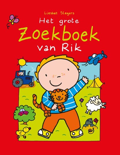 Het grote zoekboek van Rik, Liesbet Slegers - Paperback - 9789002258367