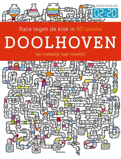 Race tegen de klok in 80 unieke doolhoven van makkelijk naar moeilijk, niet bekend - Paperback - 9789002258930