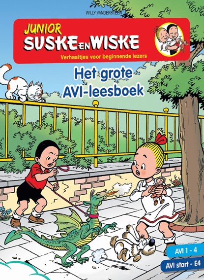 Het grote AVI-leesboek, Willy Vandersteen ; Pieter van Oudheusden - Gebonden - 9789002259944