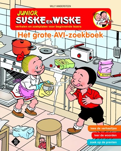 Het grote AVI zoekboek, Willy Vandersteen - Gebonden - 9789002262494