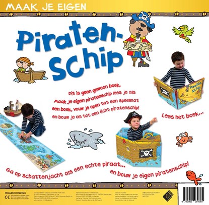 Maak je eigen piratenschip, niet bekend - Gebonden - 9789002264689