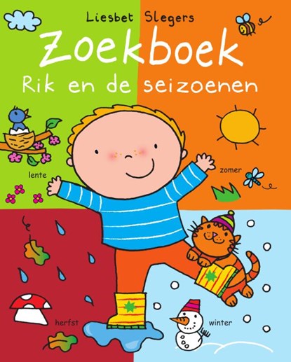 Zoekboek Rik en de seizoenen, Liesbet Slegers - Gebonden - 9789002267048