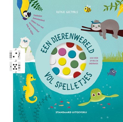 Een dierenwereld vol spelletjes, Ruthje Goethals - Gebonden - 9789002270383