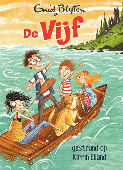 De Vijf gestrand op Kirrin Eiland, Enid Blyton - Gebonden - 9789002270659