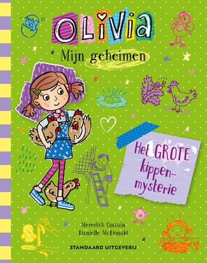 Olivia - Mijn geheimen - Het kippenmysterie, Meredith Costain - Gebonden - 9789002273209