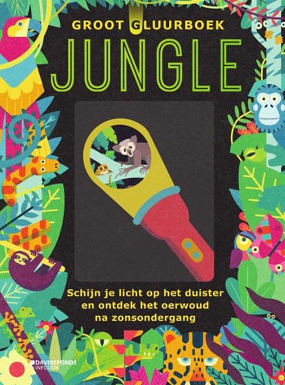 Groot gluurboek jungle, Nancy Dickmann - Gebonden - 9789002274374