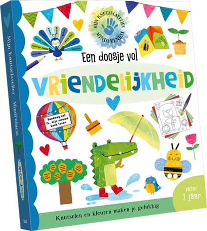 Mijn knutselatelier mindfulness - Een doosje vol vriendelijkheid, niet bekend - Paperback - 9789002274534