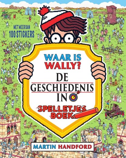 De geschiedenis in Spelletjesboek, Martin Handford - Paperback - 9789002276125
