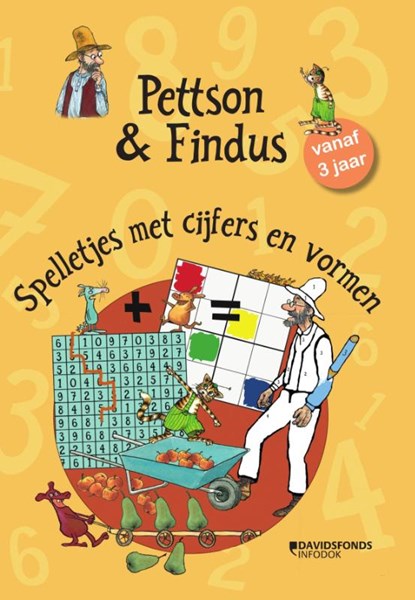 Pettson en Findus: cijfers en vormen, Sven Nordqvist - Paperback - 9789002277023