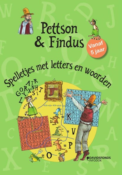 Pettson en Findus: letters en woorden, Sven Nordqvist - Paperback - 9789002277030