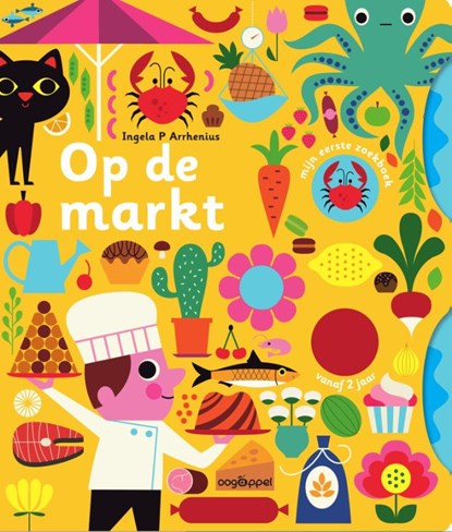Mijn eerste zoekboek: op de markt, Ingela P. Arrhenius - Gebonden - 9789002277306