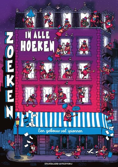 Zoeken in alle hoeken - Een gebouw vol spionnen, Paul Martin - Paperback - 9789002277498