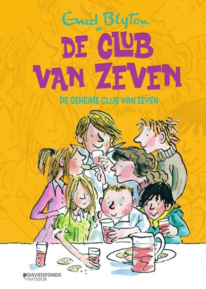 De geheime club van zeven, Enid Blyton - Gebonden - 9789002277955