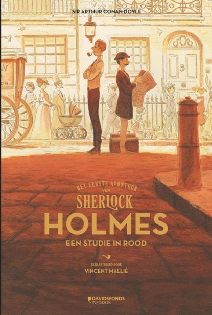 Sherlock Holmes - Een studie in rood, Arthur Conan Doyle - Gebonden - 9789002278204