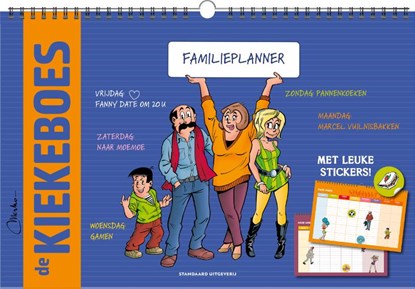 De Kiekeboes Familieplanner, Merho - Paperback - 9789002278396