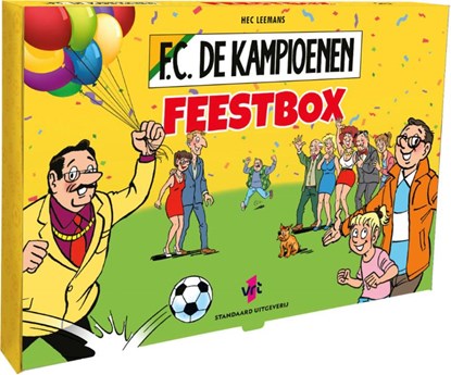 F.C. De Kampioenen Feestbox, Hec Leemans - Paperback - 9789002278419