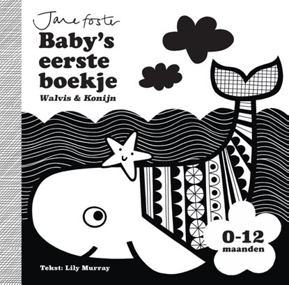 Baby's eerste boekje: Walvis & Konijn, Jane Foster - Gebonden - 9789002278570