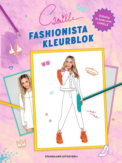 Fashionista Kleurblok, CAMILLE - Paperback - 9789002281068
