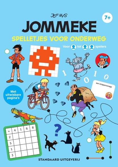 Jommeke: spelletjesblok voor onderweg, niet bekend - Gebonden - 9789002282638