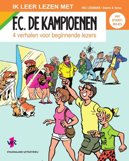 4 verhalen voor beginnende lezers, Hec Leemans - Gebonden - 9789002282935