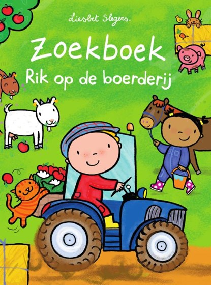 Zoekboek Rik op de boerderij, Liesbet Slegers - Gebonden - 9789002283178