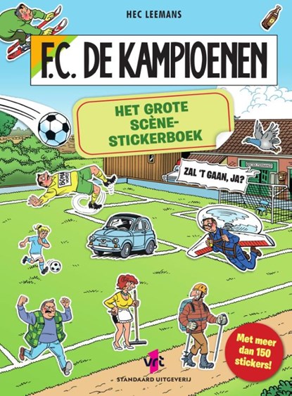 Het grote scènestickerboek, Hec Leemans - Paperback - 9789002283260
