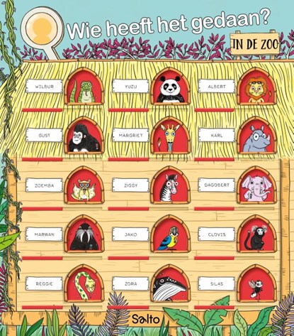 Wie heeft het gedaan? In de zoo, Pascal Prévot - Gebonden - 9789002284311