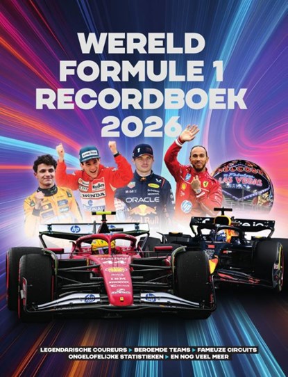Wereldrecordboek 2026: Formule 1, Bruce Jones - Gebonden - 9789002284373