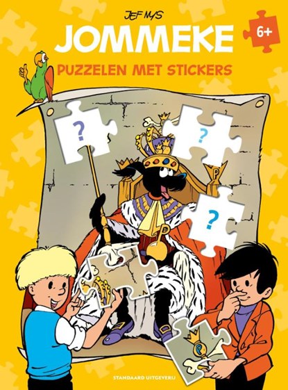 Puzzelen met stickers 6+, Jef Nys - Paperback - 9789002284526