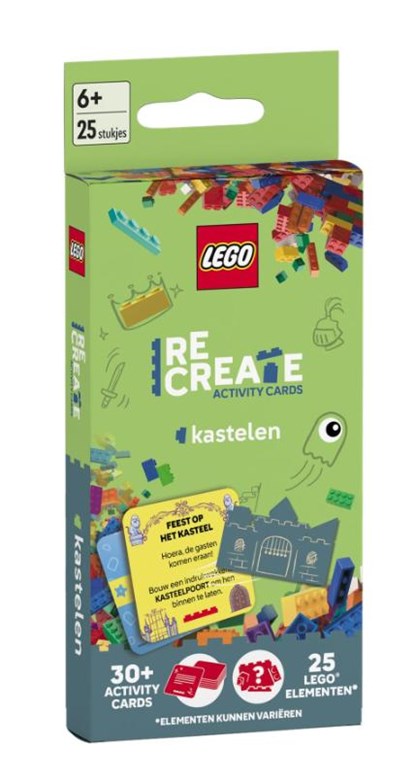 Lego ReCreate Activity Cards: Kastelen, niet bekend - Losbladig - 9789002284823