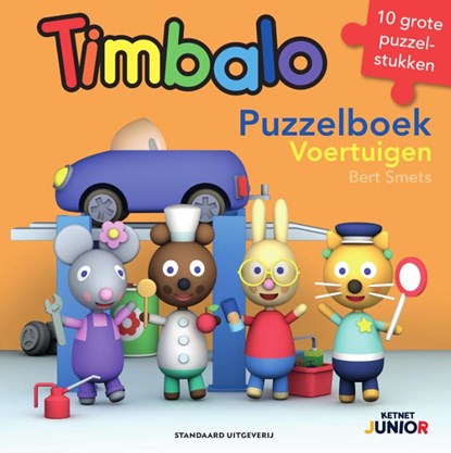 Timbalo: Puzzelboek voertuigen, Bert Smets - Gebonden - 9789002286742